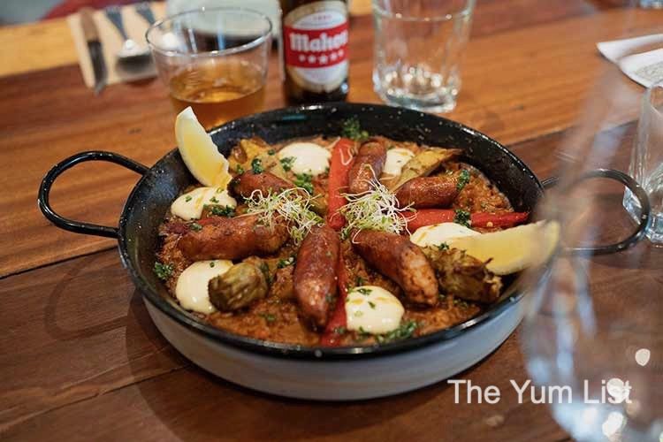 Spanish Restaurant & Tapas Bar The Campus Ampang Paella de Chorizo
