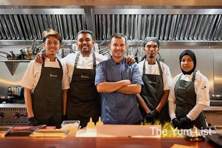 Chef Ignasi Prats & Team