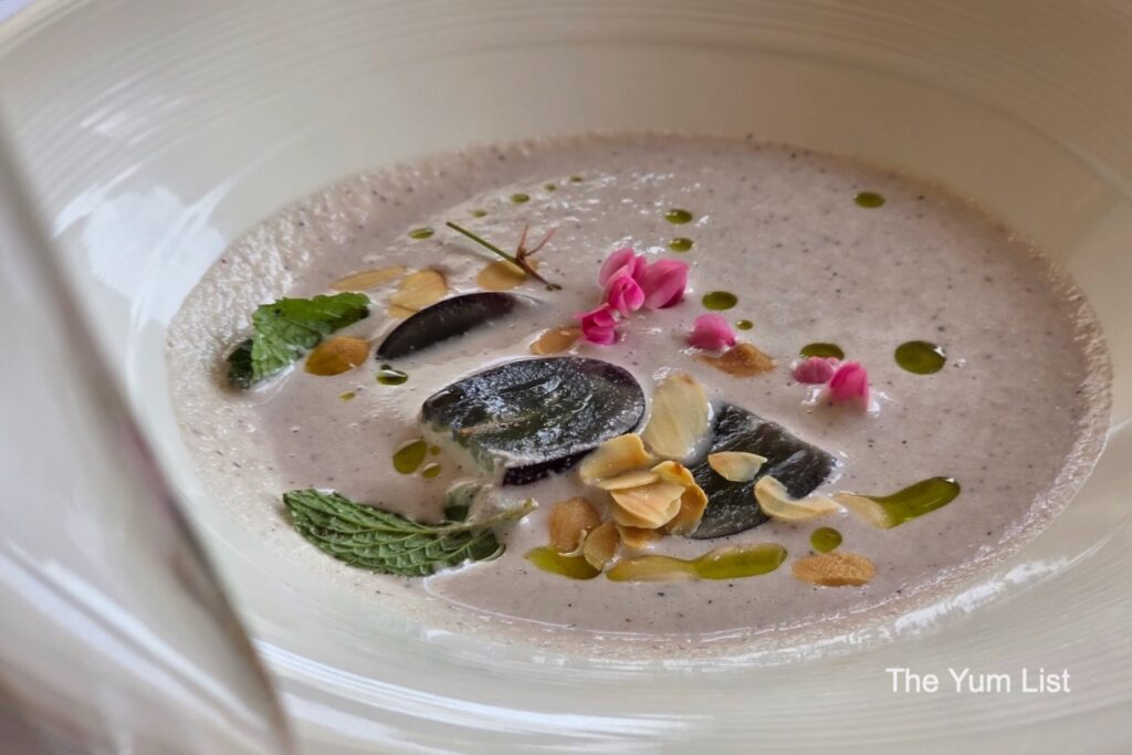 Grape Almond Gazpacho