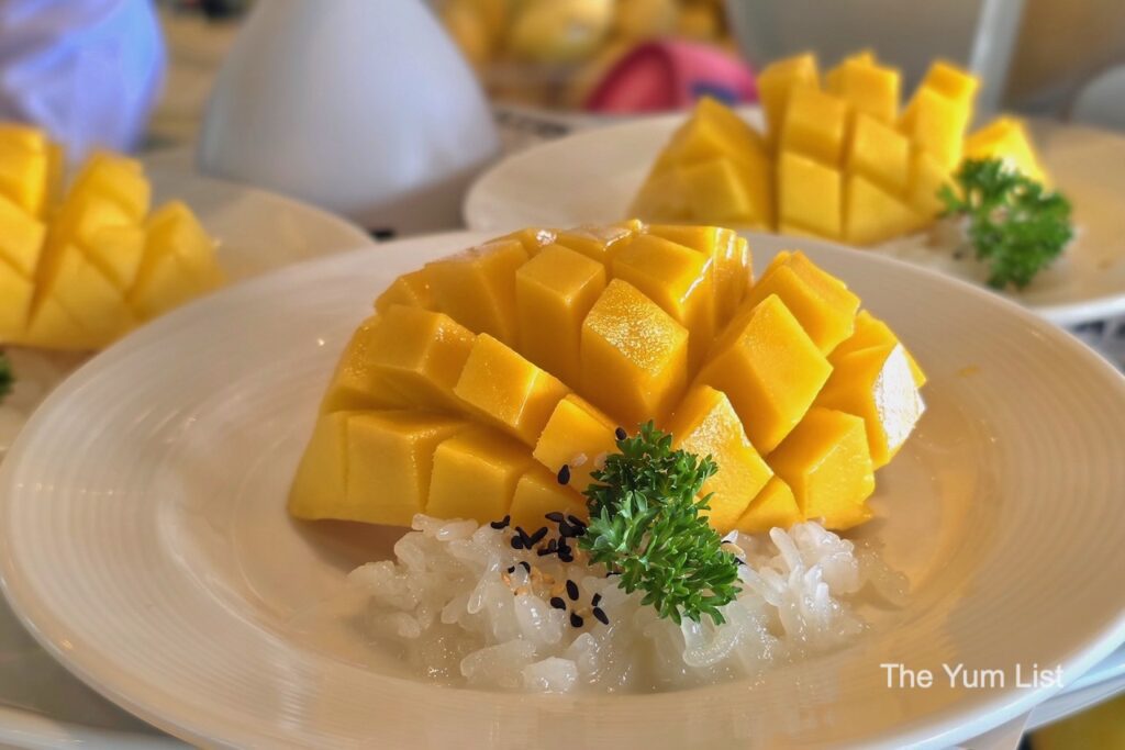 Catch Beach Club Sunday Brunch Phuket Mango Sticky Rice