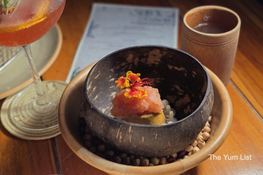 SOWN & Reborn Menu Drift Beach Bar & Grill Umami Power & Prawns