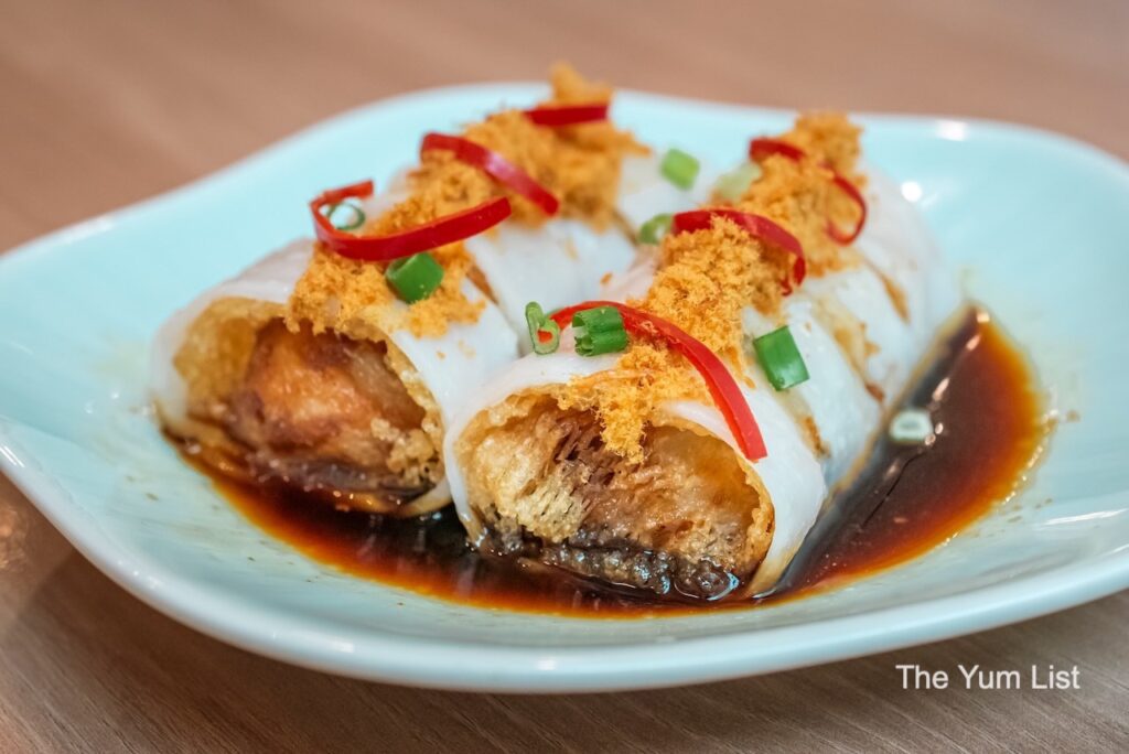 Crispy Shrimp Cheong Fun