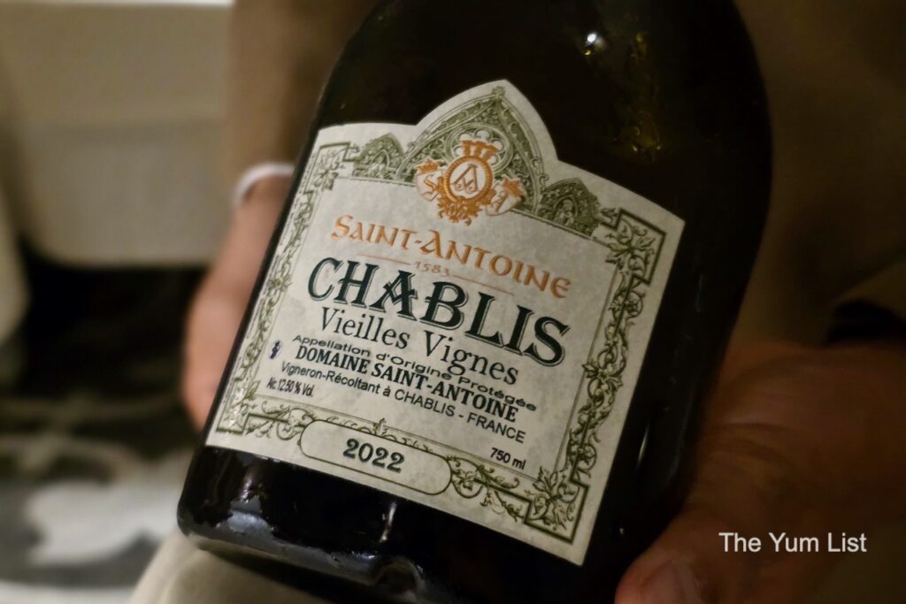 Sant Antoine Vieilles Vignes Chablis 2022