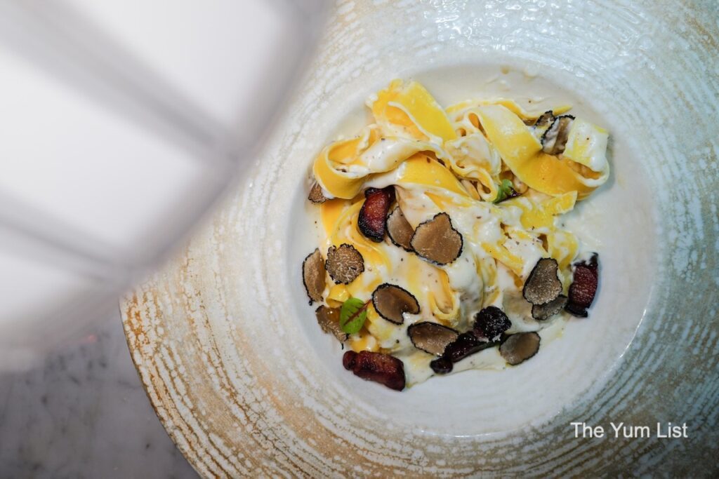 Italian Summer Menu Natalina Avenue K Gricia Al Tartufo