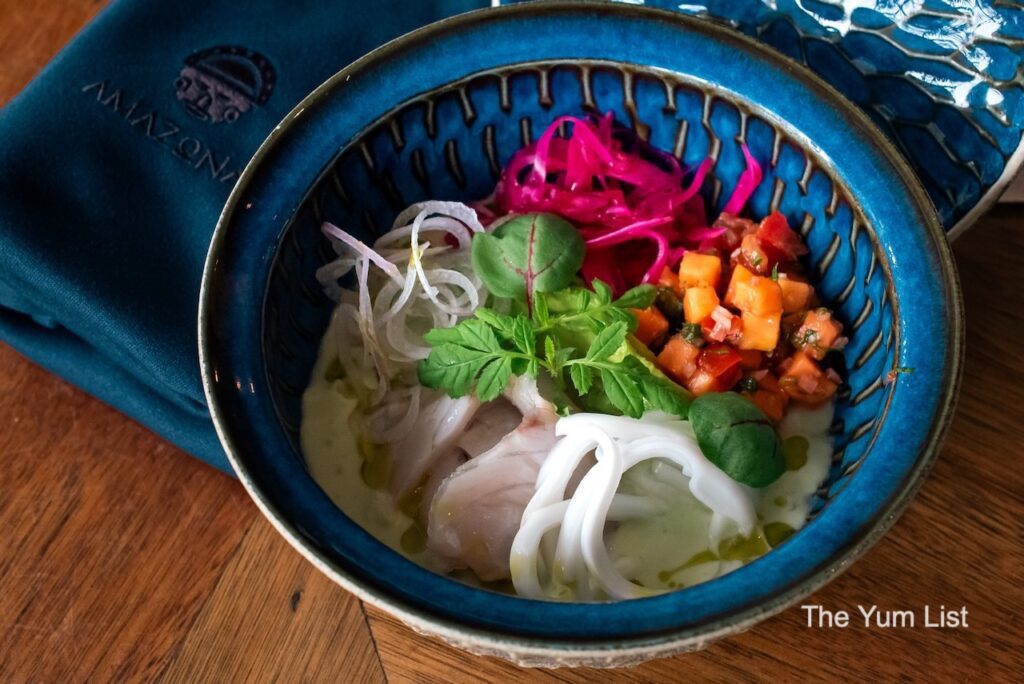 KL Restaurant Week 2025 Summer Amazonas TRX Seabass Ceviche