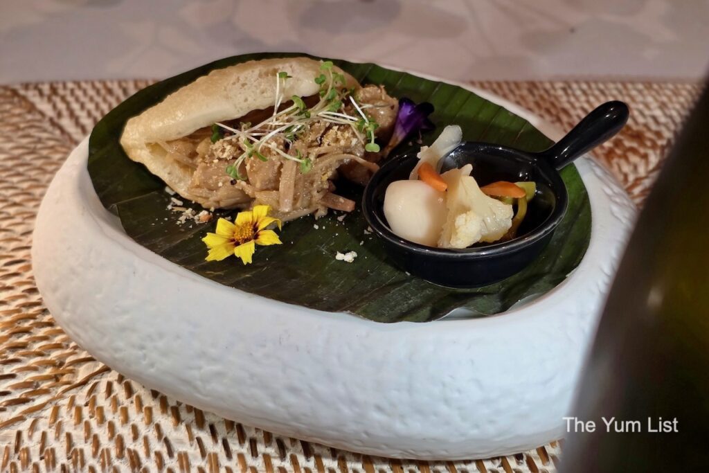 SEASONS Vegan Restaurant Phuket Old Town 'Moo Hong' Bao Bun