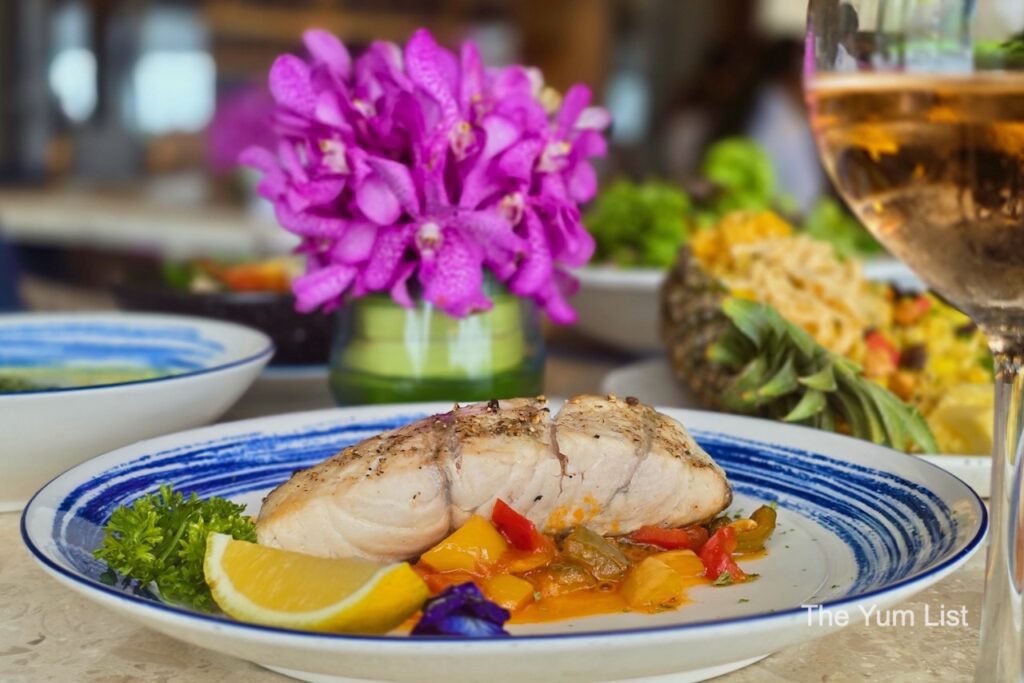 Grilled White Snapper