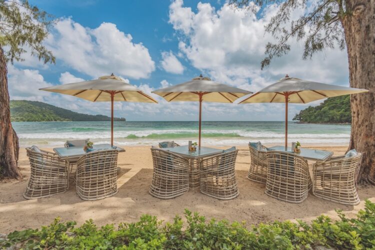 Shimmer Phuket Beachfront Restaurant Kamala Beach Twinpalms MontAzure Phuket