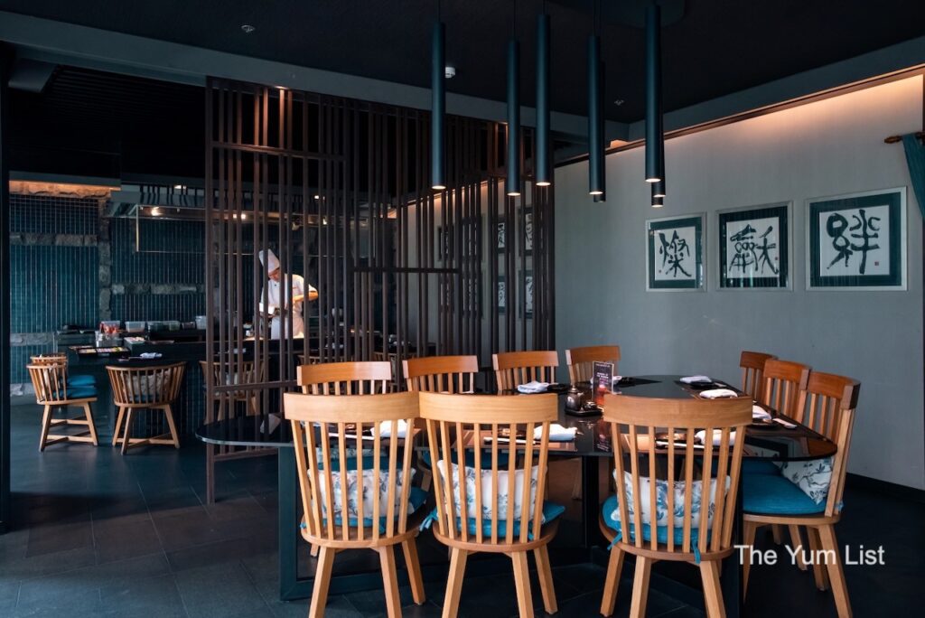 InterContinental Kuala Lumpur Japanese Restaurant Dining Area