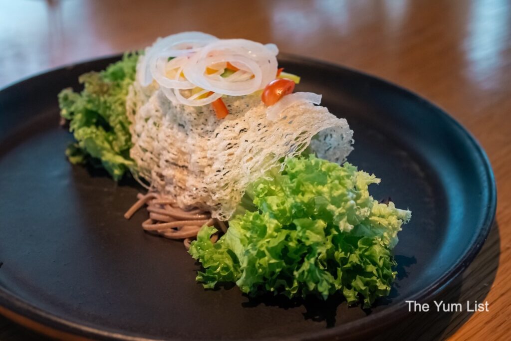 Japanese Chef Hiroshi Matsuda Tatsu KL Gindara Soba Salad