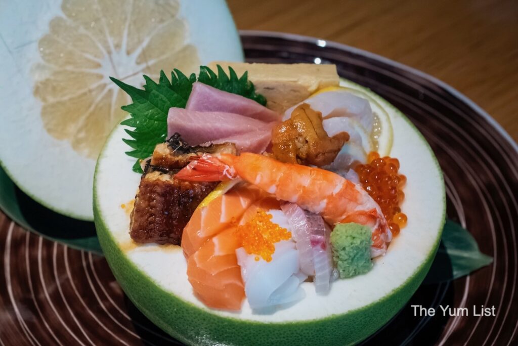 Japanese Chef Hiroshi Matsuda Tatsu KL Chef’s Signature Chirashi Sushi