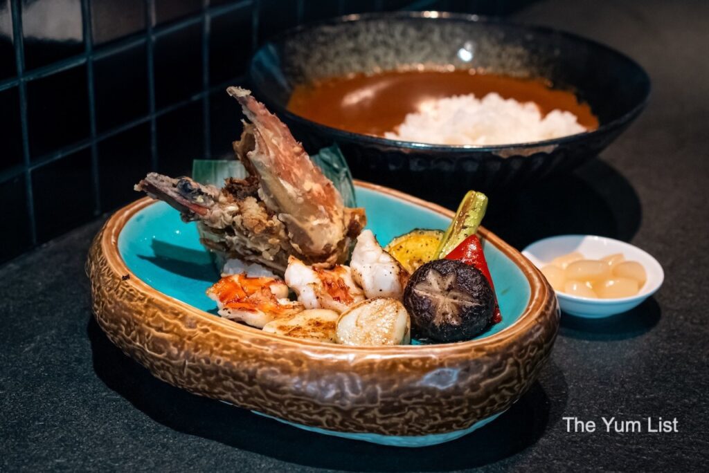 InterContinental Kuala Lumpur Japanese Restaurant Premium Seafood Curry