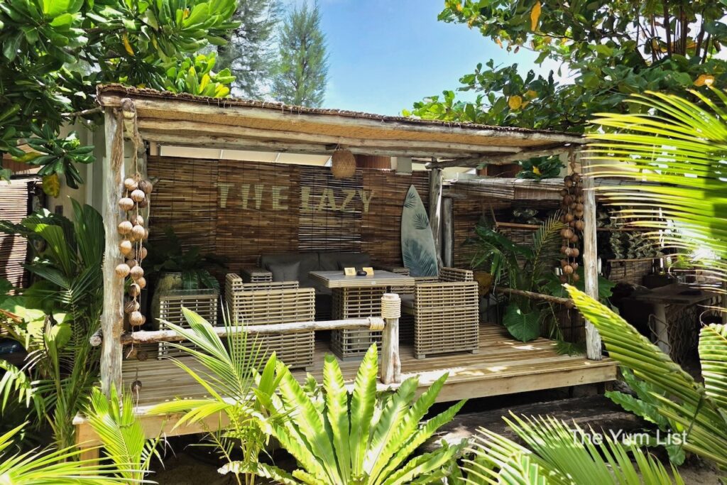 Shaded Dining Area