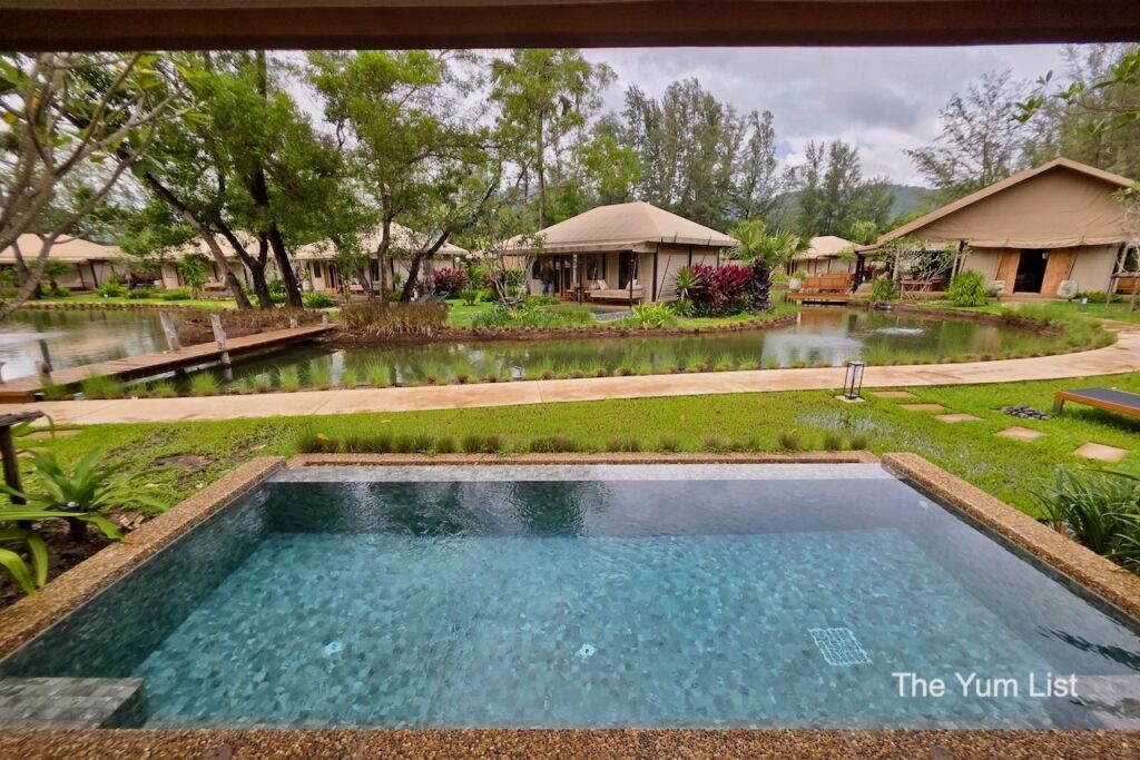 Our Private Pool Twinpalms Tented Camp Phuket