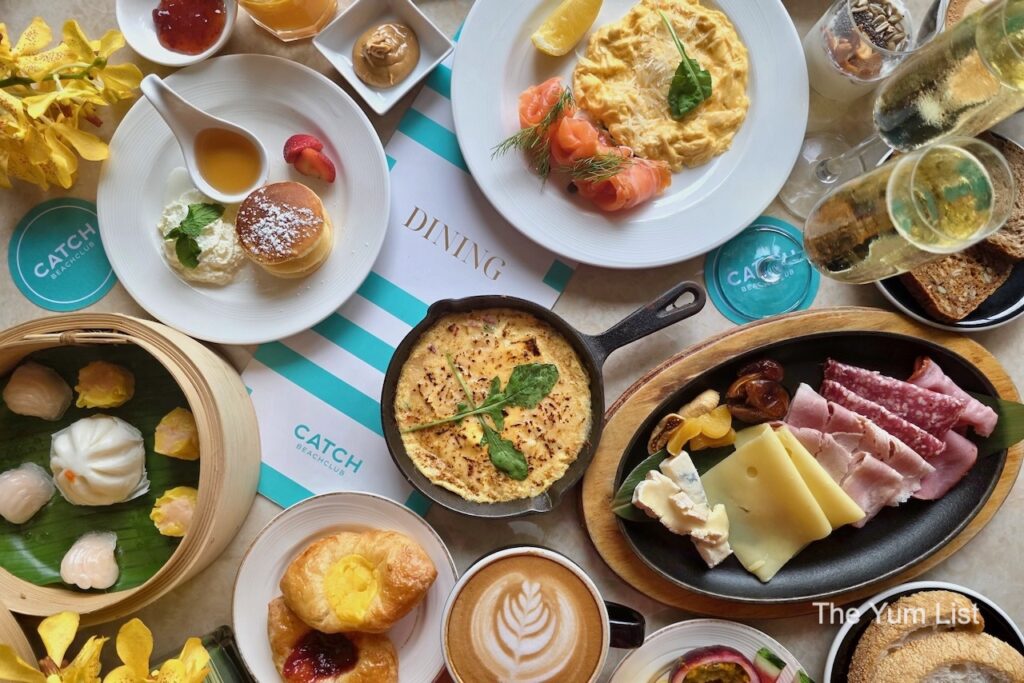 Breakfast at Catch Beach Club Twinpalms Tented Camp Phuket