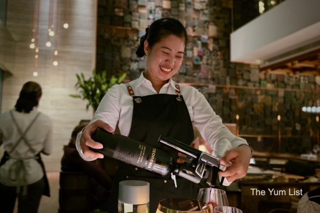 Wagyu Steakhouse Phuket Teorema Cask Aged Shiraz 2015