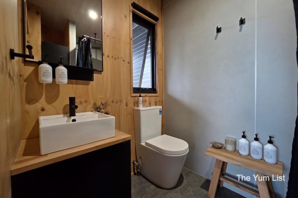 Bathroom with Nice Bath Products