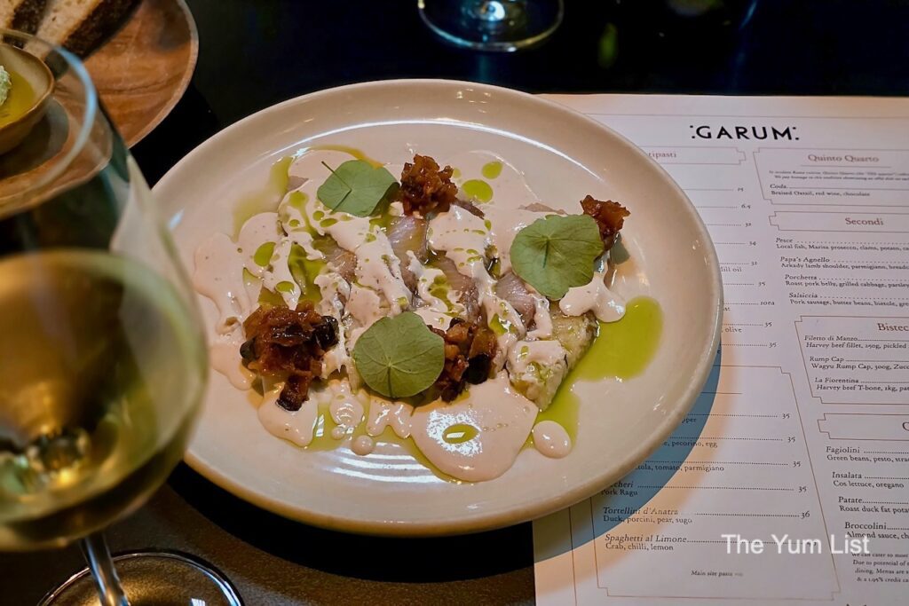 Italian Restaurant Perth Garum Crudo