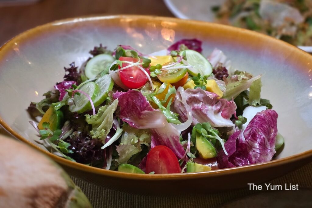 Fresh Greens & Tomato Summer Salad