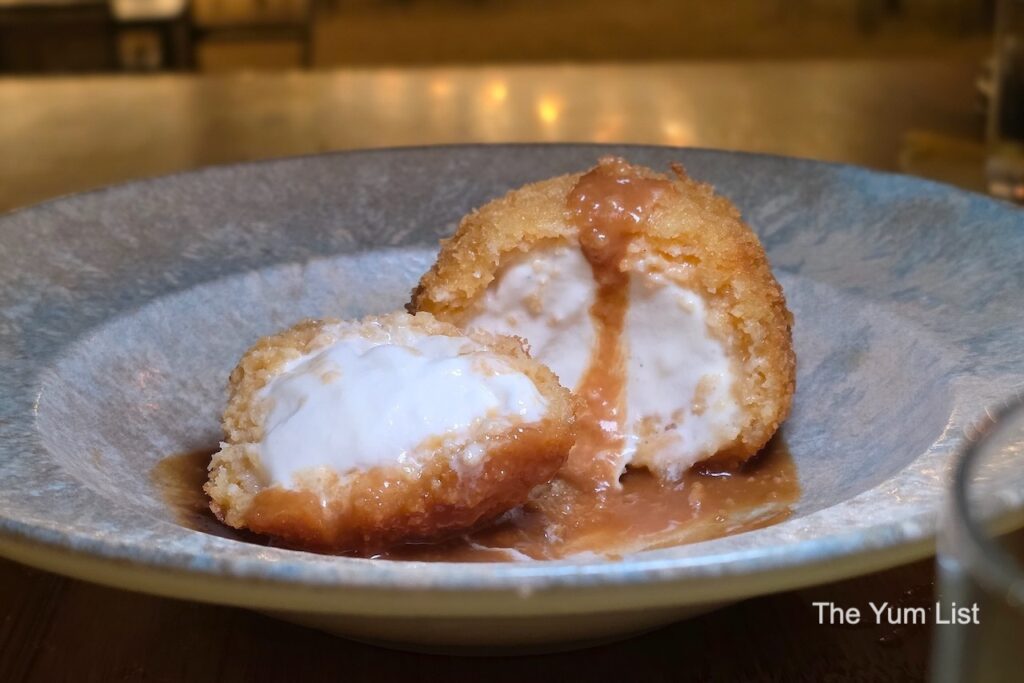 Deep-fried Tonka Bean Ice Cream