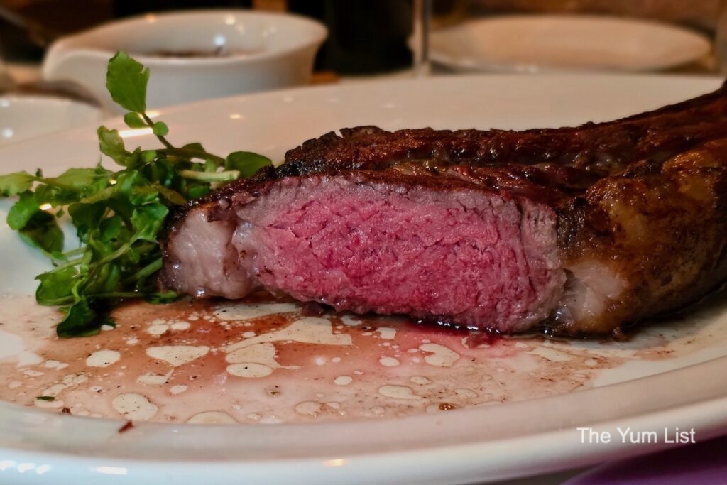 KoKo Steakhouse, JATI Koh Russey, Sihanoukville Australian Grain-fed Bone-in Prime Rib