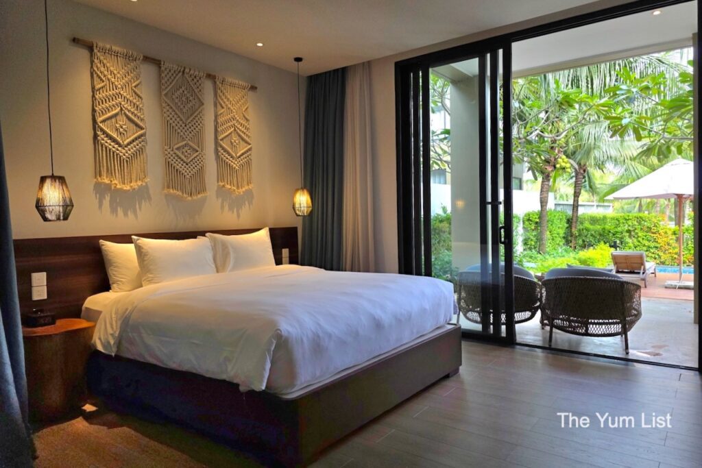 Downstairs Bedroom Opens to Pool