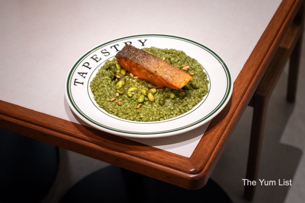 Tapestry The Gardens Mall Salmon Pesto Risotto