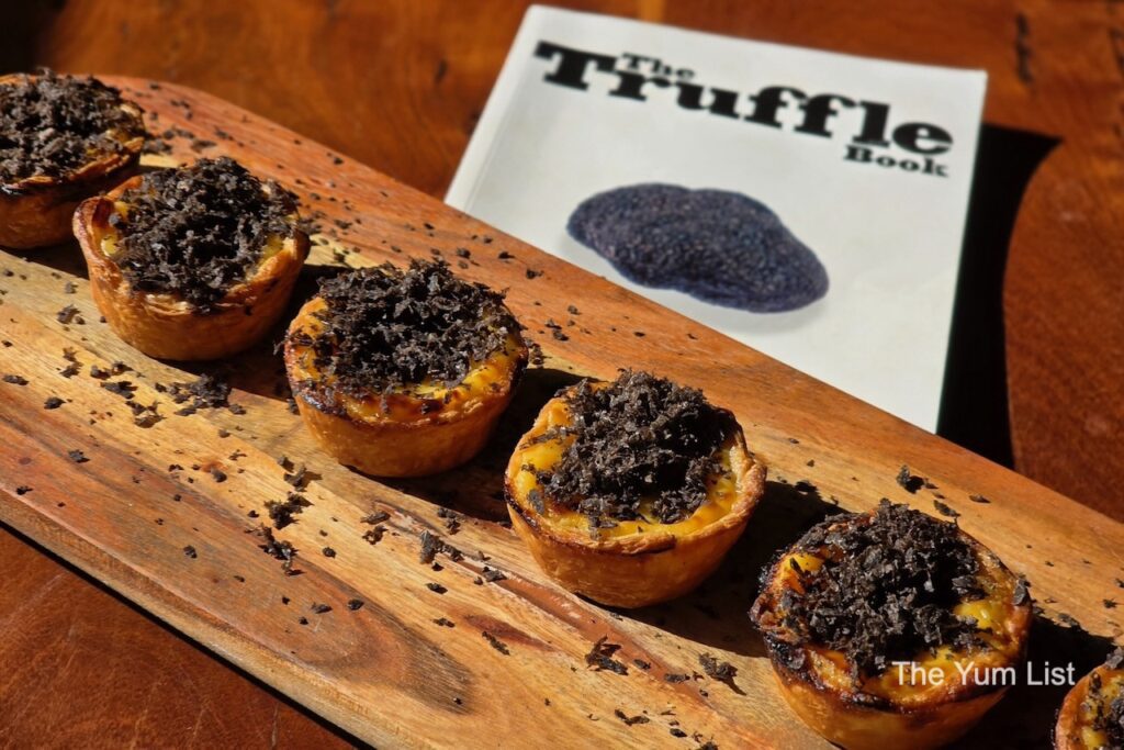 Portuguese Egg Tarts Loaded with Truffle