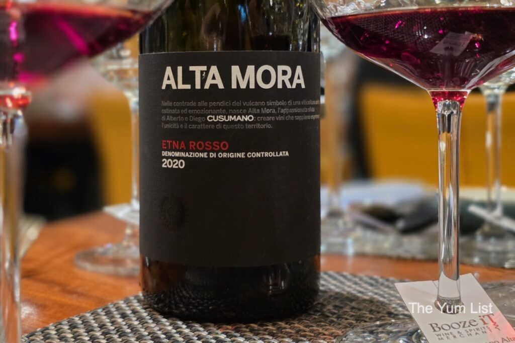 BoozeiT Alta Mora Etna Rosso, Nerello Mascalese, Etna DOC, 2020