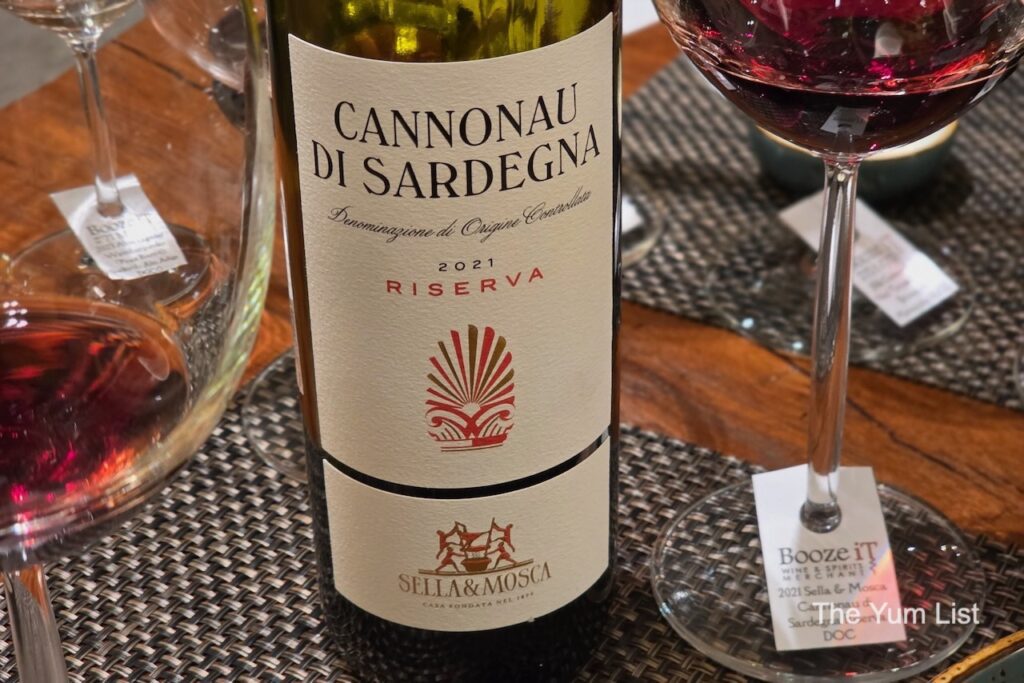 BoozeiT Sella & Mosca Cannonau di Sardegna Riserva, Cannonau, Sardinia, 2021